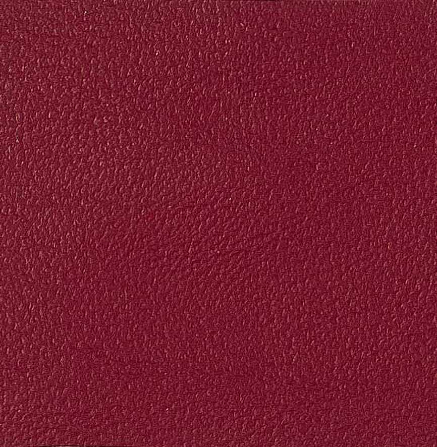 Pelle Premium - Rosso antico con bordino in tinta